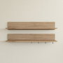 Hanah Home AE106 - 4684 Estantería de Pared Nogal
